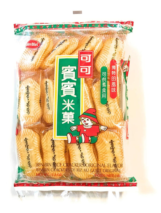 Bin Bin Rice Crackers Original Flavor
