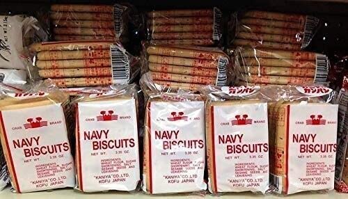 Navy Biscuits 3.35oz Crab Brand Japan